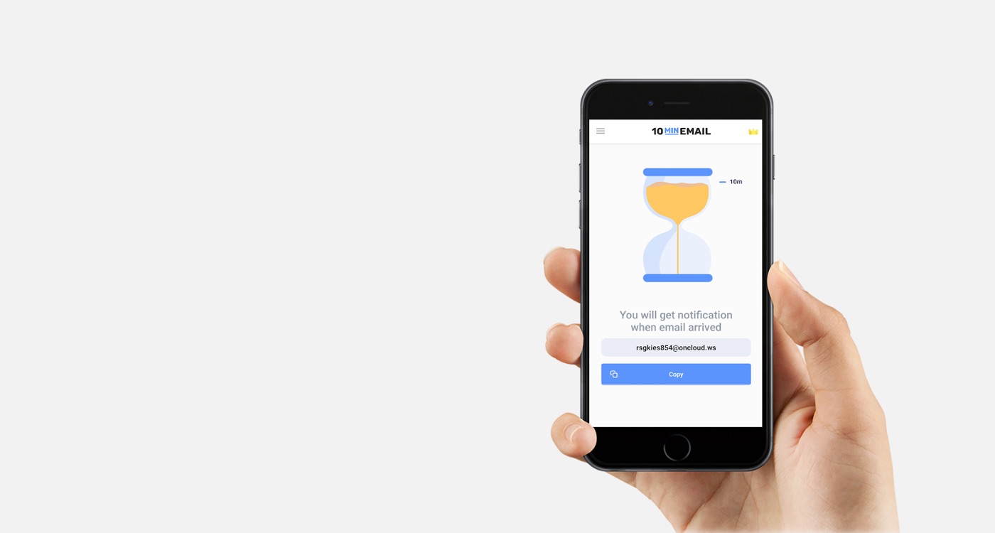10 minute mail app